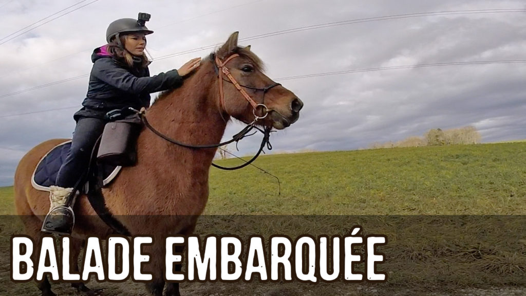 Balade à cheval – Caméra GoPro embarquée