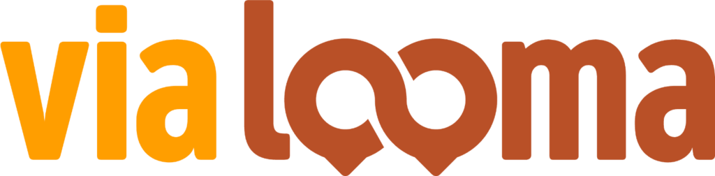 Logo ViaLooma, planificateur de road trip